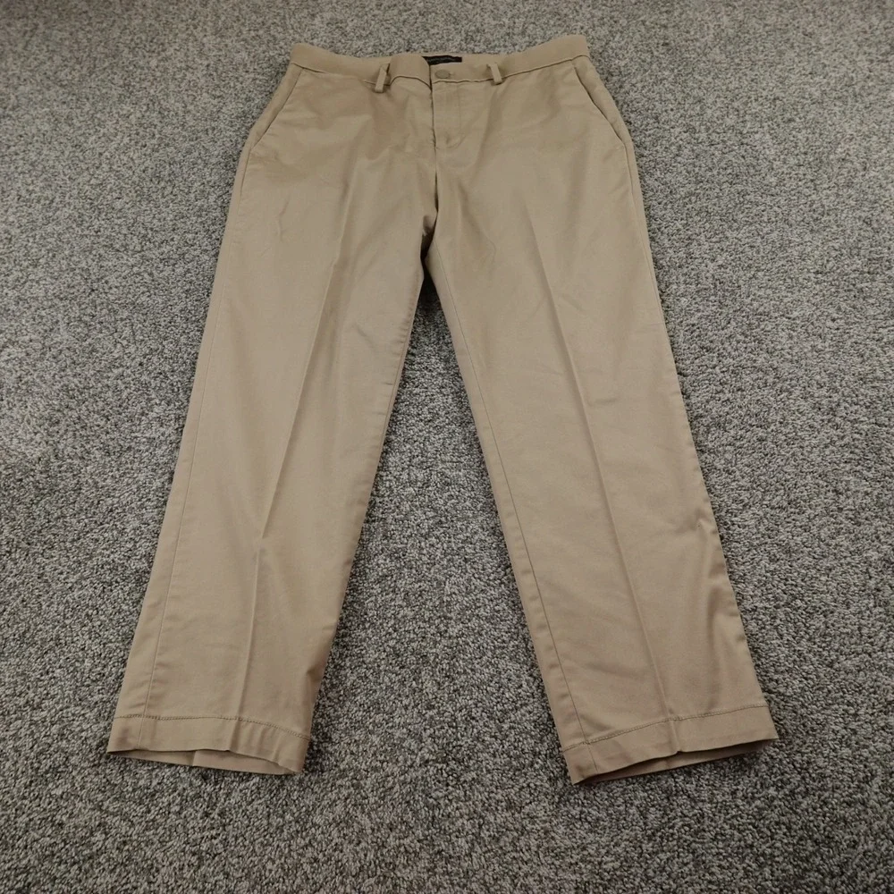 Banana‎ Republic Pants Mens 33X30 Beige Chino Trouser Performance Tech Flat Golf